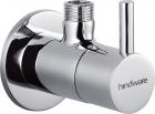 Hindware F280004CP Flora Angular Stop Cock With Wall Flange (Chrome)