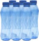 Princeware Pet Fridge Silky Plastic Bottle, Set of 6, 900ml, Dark Blue