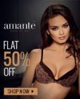 Amante Flat 50% off