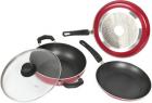 Kreme Induction Bottom Non Stick Cookware Set(Pack of 3)