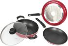 Kreme Induction Bottom Non Stick Cookware Set(Pack of 3)