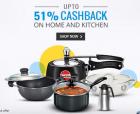 Flat 51% off on home and kitchen products