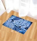 Denim Print Nylon 15 x 23 Inches Door Mat by Status