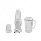 Wonderchef Nutri-Blend 63152297 400-Watt Mixer Grinder with 3 Jars (White)