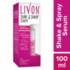 Livon Shake & Spray Serum for Women,For Frizz-free,Smooth & Glossy Hair on-the-go, 100 ml