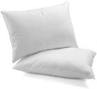 Neetu Traders Microfibre Solid Sleeping Pillow Pack of 2  (White)