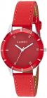 Laurels Colors Red Dial Analog Wrist Watch - For Women