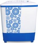 Mitashi 6.5 kg Semi Automatic Top Load Washing Machine White, Blue  (MiSAWM65v10)