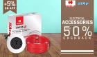 Electrical Accessories | Flat 50% Cashback
