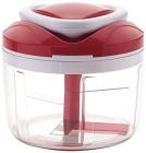 Ganesh Easy Pull Smart Plastic Chopper, 725ml, Red