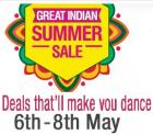 Great indian summer sale from 6th - 8th may