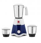 Cello Lifestyle 500-Watt Mixer Grinder with 3 Jars (Blue/White)