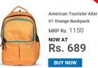 American Tourister Aller 01 Orange Backpack
