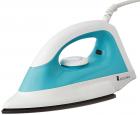 Solimo 1000-Watt Dry Iron (White and Turquoise)