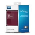 New Wd My Passport Ultra 1Tb Berry Red ( Wdbgpu0010Bby_Emea)