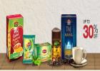 Upto 30% off Tea & Coffee Brands