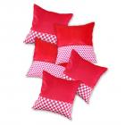 Nostaljia 40cm x 40cm Festive Cushion Cover Set Of 5