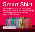 Smart Shirt That Changes Into 10 Colors