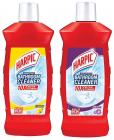 Harpic Disinfectant Bathroom Cleaner - Lemon 1 L + Floral 1 L