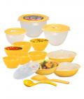 Ruchi Housewares Microwave Heat-serve-store Set (14 Pcs)