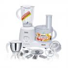 Inalsa Fiesta 650-Watt Food Processor (White/Grey)