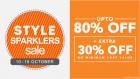 Jabong Diwali Sparkle Sale : Up to 80% + 30% Off Using Coupon || Starts at Rs.47