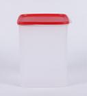 Tupperware Red and White Square 5.4 L Airtight Container