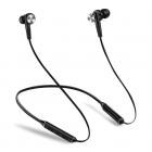 ANT AUDIO Wave Sports 535 Wireless Bluetooth in Ear Neckband Earphone with Mic (Black Silver)