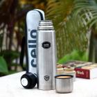 Cello Insulator Stainless Steel Flask, 1000ml, Silver