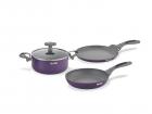 Alda Purple Non Stick Cookware Gift Set - 4 Piece