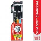 Colgate Slim Soft Charcoal Toothbrush (Buy 2 Get 1 Free)