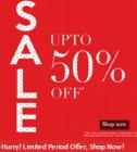 Upto 50% off on Bata