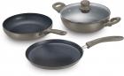 Prestige Omega Festival Pack - Build Your Kitchen Set Induction Bottom Cookware Set  (Aluminium, 3 - Piece)