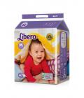 Libero Open Medium Size Diaper (60 Count)