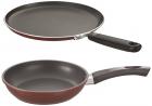 Prestige Omega Deluxe Tawa and Fry Pan Twin Pack