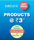 Diapers at Rs.3 for Citibank customers Only