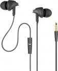 boAt BassHeads 100 Headset with Mic  (Black, In the Ear)