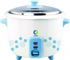 Crompton Greaves CG-MRC11 1 L Electric Rice Cooker(White and blue)