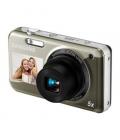 Samsung PL120 14.2 MP Point & Shoot Digital Camera - Silver