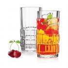 Cello Quadro Glass Set, 235ml, Set of 6, Clear