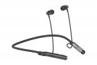 Philips Audio Upbeat TAN2215BK Bluetooth 5.0 Neckband with 11 Hrs of Playtime, IPX4 Splash Proof Design, Magnetic Eartips and Built-in Mic (Black)