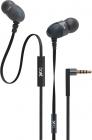 boAt BassHeads 220 Headset with Mic  (Black, In the Ear)