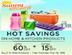 Home & Kitchen Products Upto 60% Off + Extra 15% off