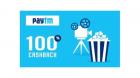 Rs 100 cashback on Two Movie tickets