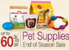 Up to 60% Off Pet Supplies