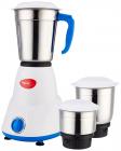 Pigeon Gusto 550-Watt Mixer Grinder with 3 Jars (White)