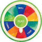 Spin the wheel, aim for Blue and win exciting prizes!