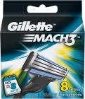 Gillette Mach3 Blades - 8 Cartridges