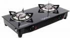Lifelong LLGS09 Glass Top, 2 Burner Gas Stove, Black