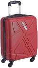 Safari Polycarbonate 48 Ltrs Red Hardsided Carry On (TRAFFIK ANTI-SCRATCH 4W 55 RED)